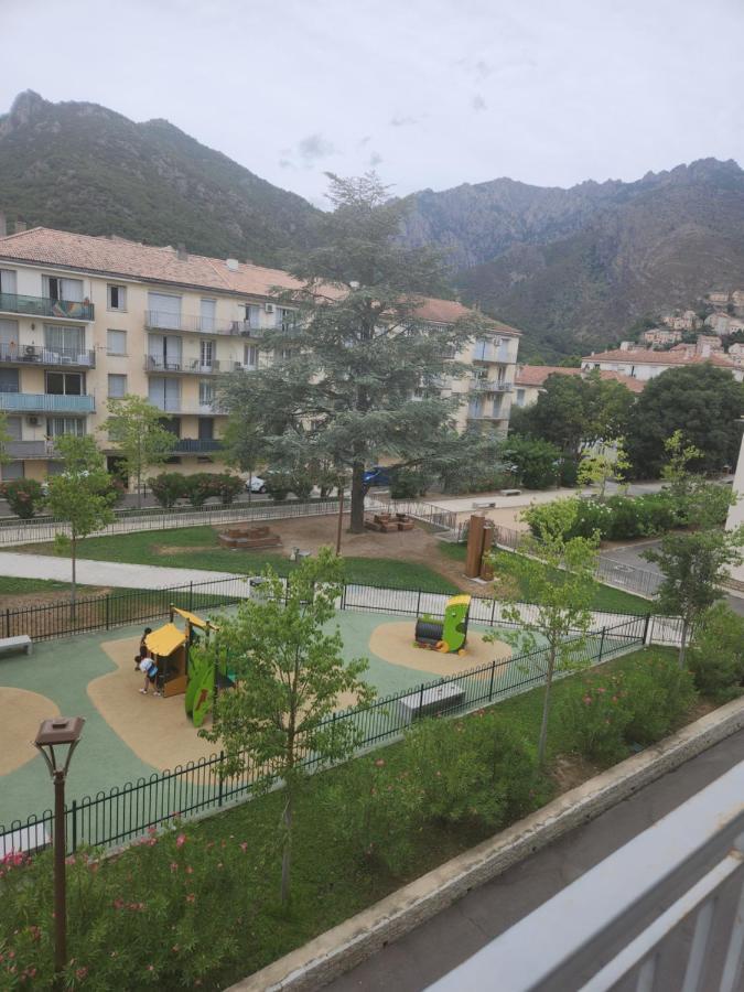 Agreable Appartement F3 Climatise Corte  Exterior photo
